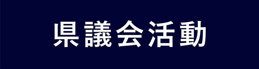 県議会活動